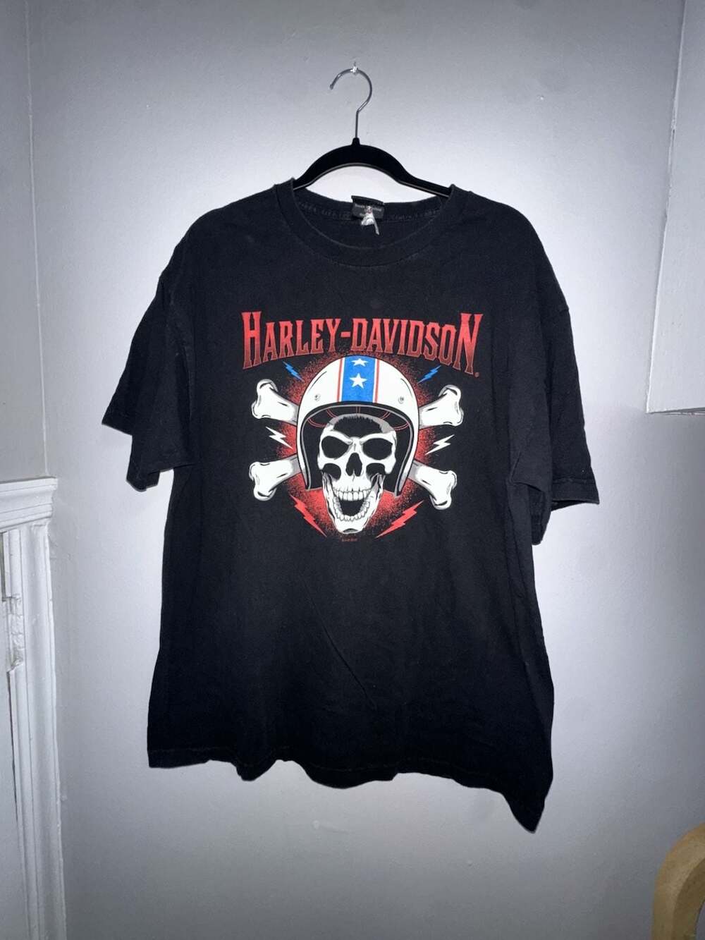 Harley-Davidson Men's Alligator Alley Fort Lauderdale Florida Skull